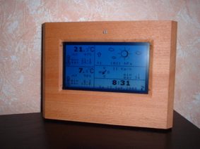 Anzeigeeinheit meiner Wetterstation